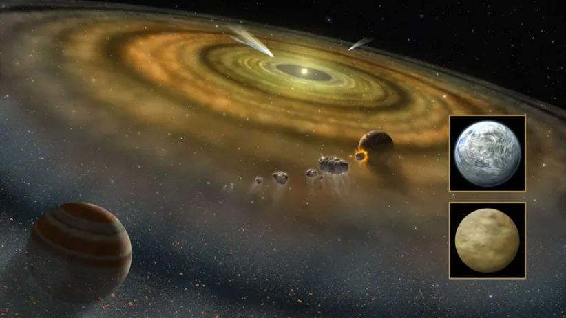 Τηλεσκόπιο James Webb: Ίχνη γιγάντιας σύγκρουσης αστεροειδών σε κοντινό πλανητικό σύστημα