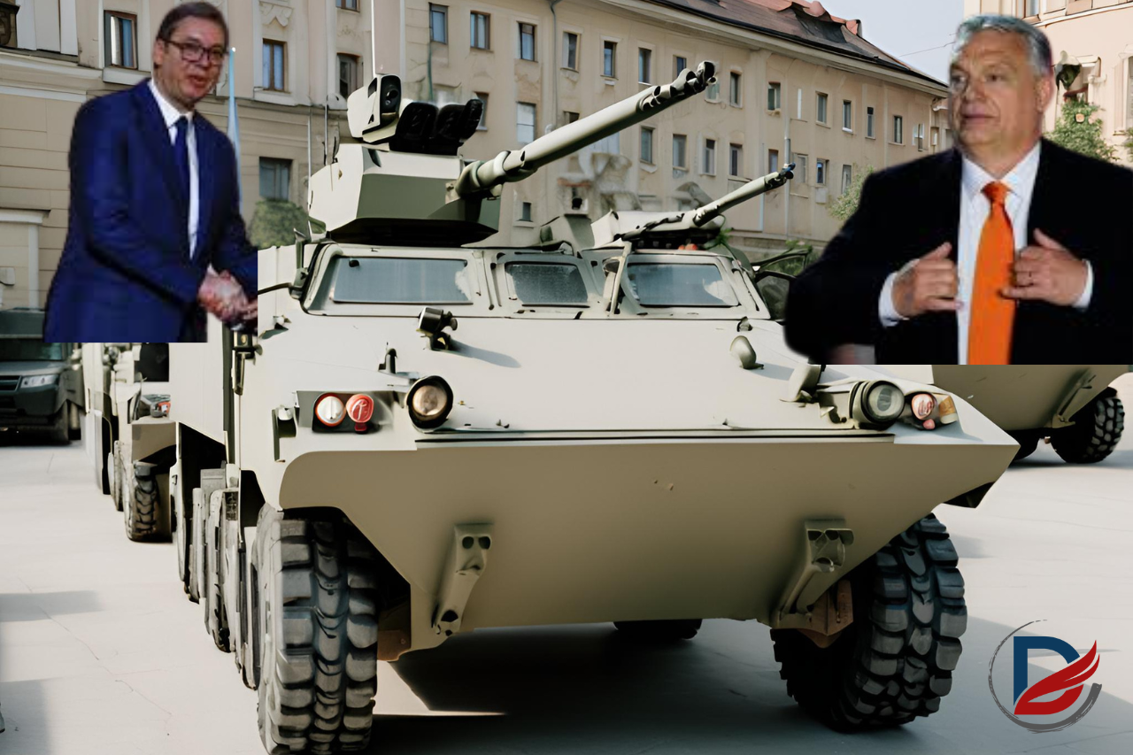 Ο Ορμπαν χάρισε 50 τεθωρακισμένα οχήματα μεταφοράς προσωπικού BTR-80A στη Σερβία
